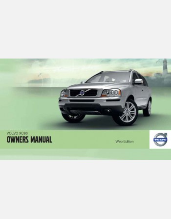 2012 volvo xc90 owners manual lhd&rhd